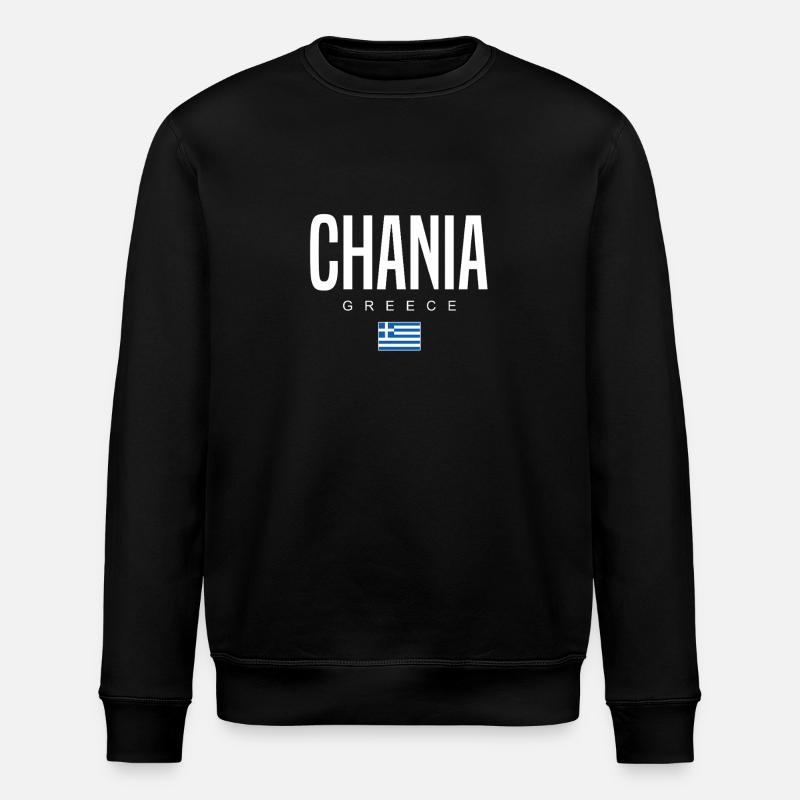 La Canée, Grèce - Sweat bio ROLLER Stanley/Stella Unisexe - noir