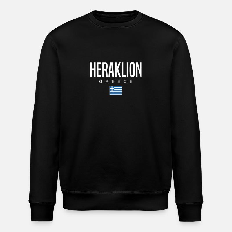 Héraklion, Grèce - Sweat bio ROLLER Stanley/Stella Unisexe - noir