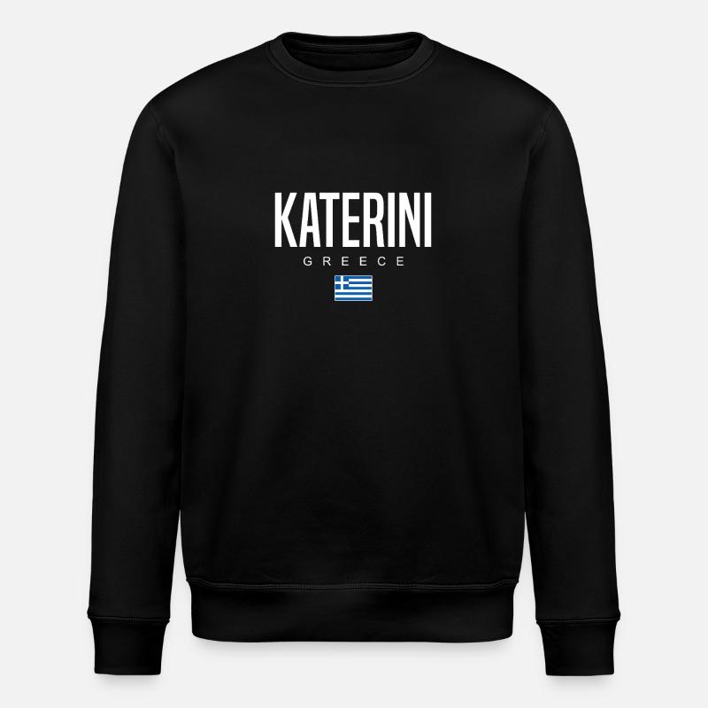 Katerini, Grèce - Sweat bio ROLLER Stanley/Stella Unisexe - noir