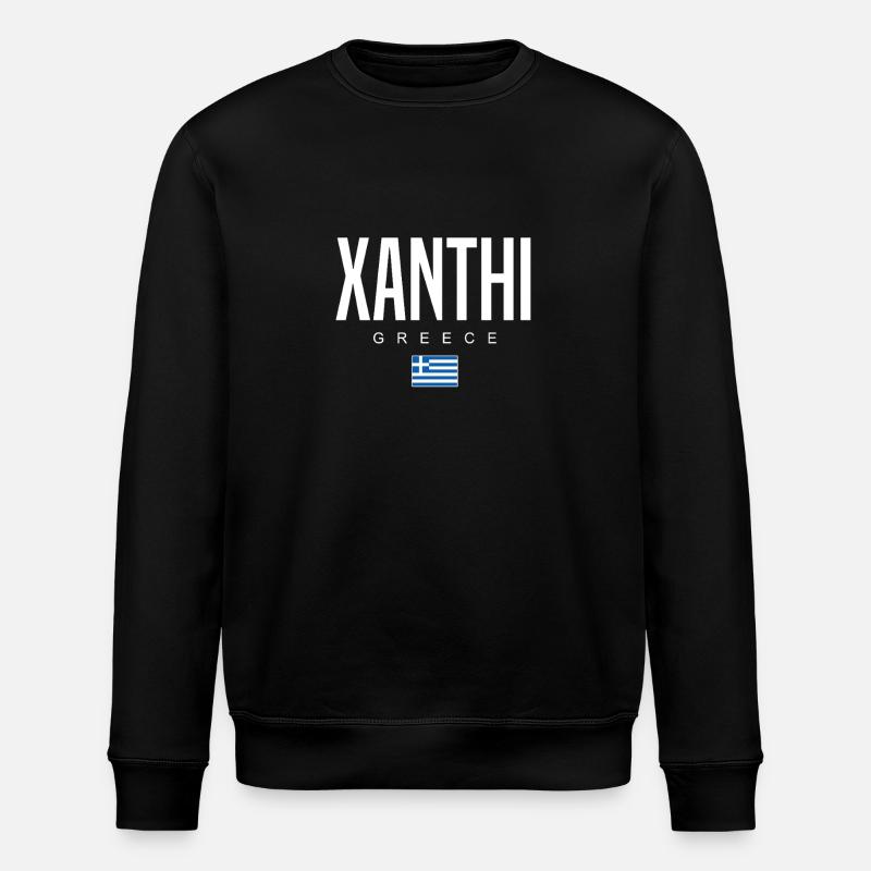Xanthi, Greece - Stanley/Stella ROLLER Unisex Organic Sweatshirt - black