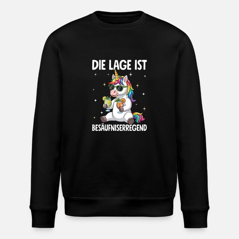 La situation est l’ivresse - Sweat bio ROLLER Stanley/Stella Unisexe - noir