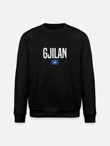 Gjilan Kosovo - Stanley/Stella ROLLER Unisex Organic Sweatshirt - black