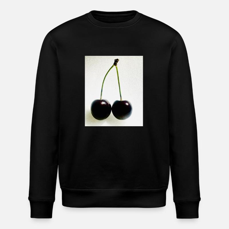 Cherry - Stanley/Stella ROLLER Unisex Organic Sweatshirt - black