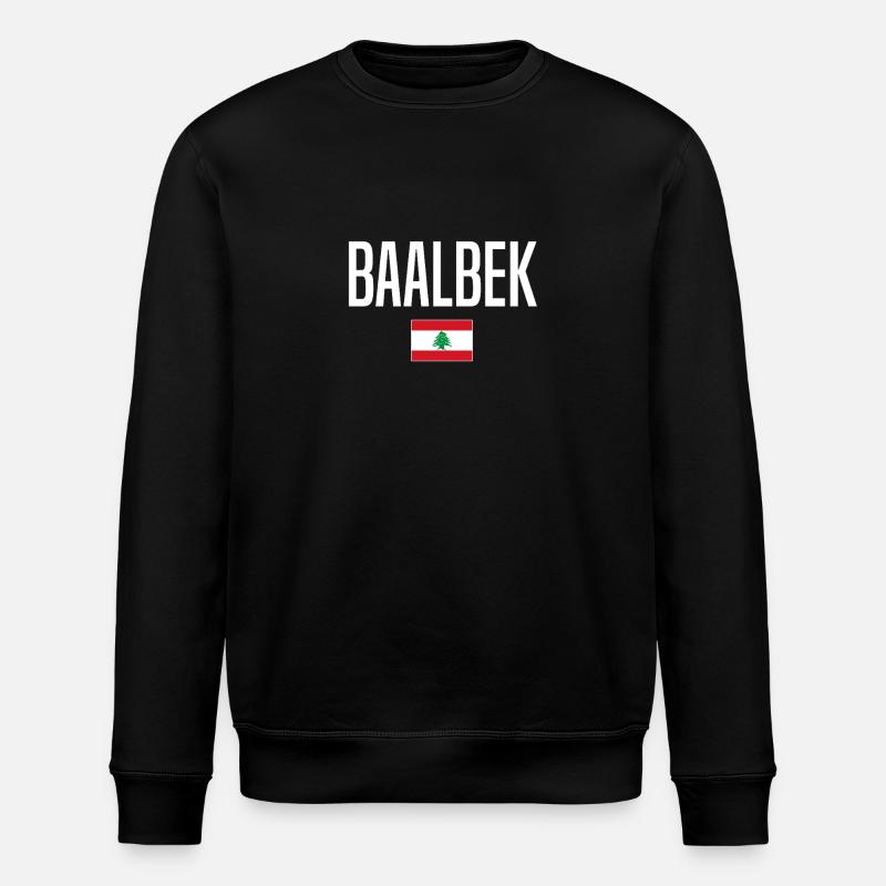 Baalbek Libanon - Stanley/Stella Unisex Bio-Sweatshirt ROLLER - Schwarz