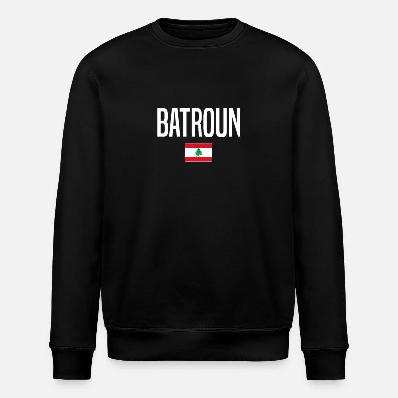 Batroun Libanon - Stanley/Stella Unisex Bio-Sweatshirt ROLLER - Schwarz