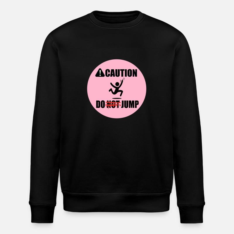 Sprungzeichen Signe de saut - Sweat bio ROLLER Stanley/Stella Unisexe - noir