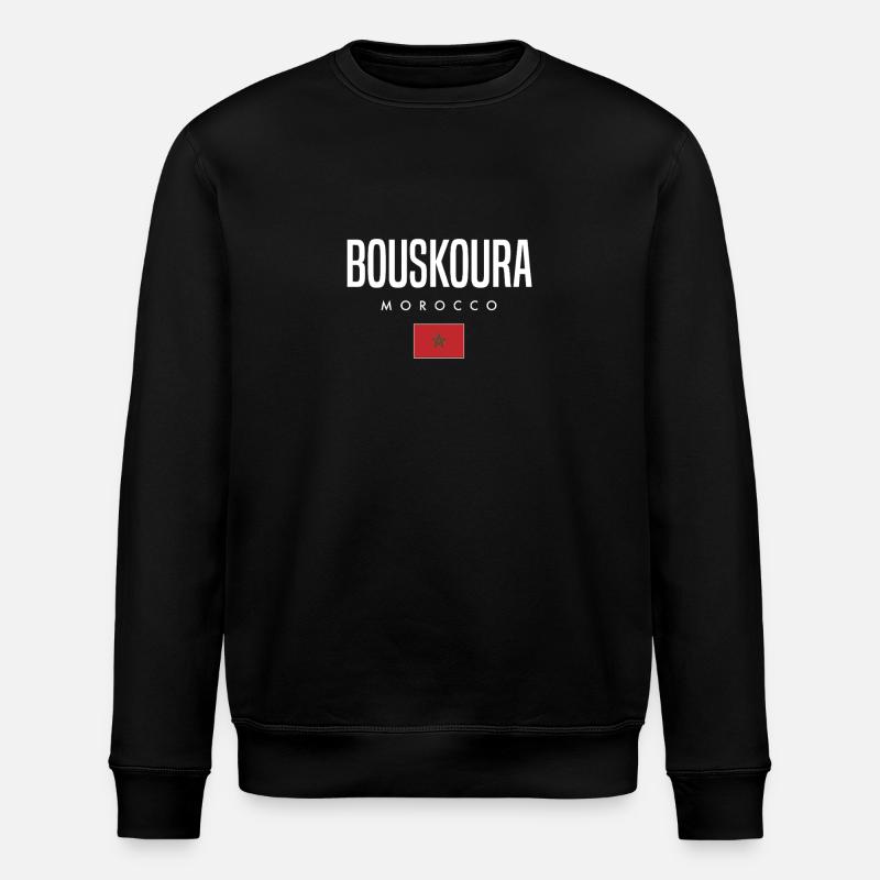 Bouskoura Maroc - Sweat bio ROLLER Stanley/Stella Unisexe - noir
