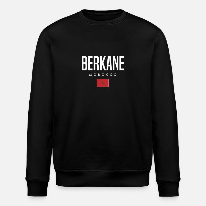 Berkane Morocco - Stanley/Stella ROLLER Unisex Organic Sweatshirt - black