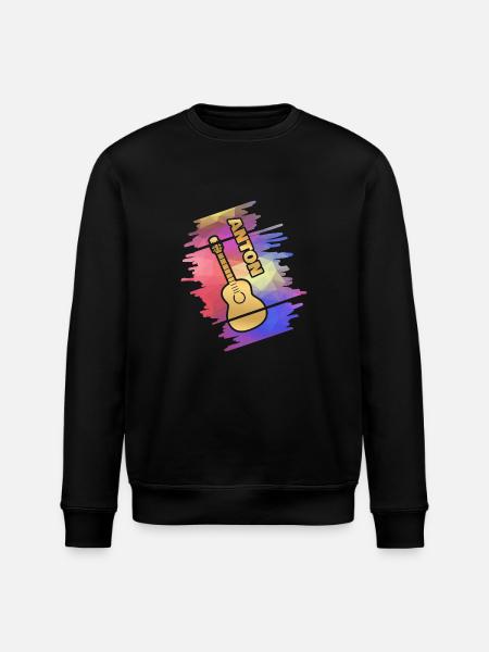 Gift for Anton - Stanley/Stella ROLLER Unisex Organic Sweatshirt - black
