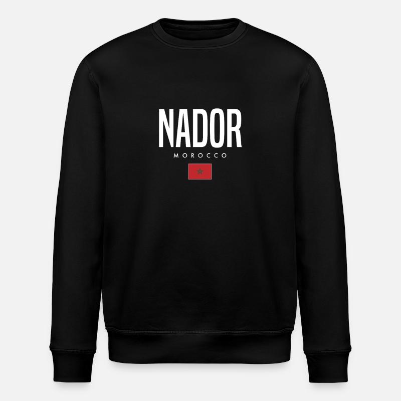Nador Morocco - Stanley/Stella ROLLER Unisex Organic Sweatshirt - black