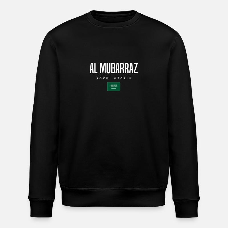 Al Mubarraz, Saudi Arabia - Stanley/Stella ROLLER Unisex Organic Sweatshirt - black