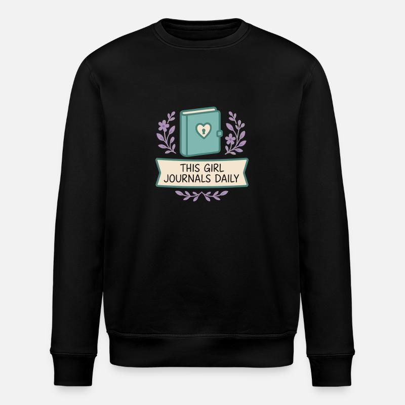 Gratitude Pratique Journal Amant Émotionnel - Sweat bio ROLLER Stanley/Stella Unisexe - noir
