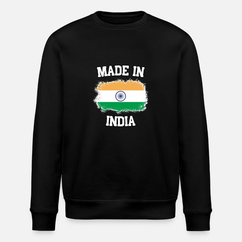 Made in India - Stanley/Stella ROLLER Unisex Organic Sweatshirt - black