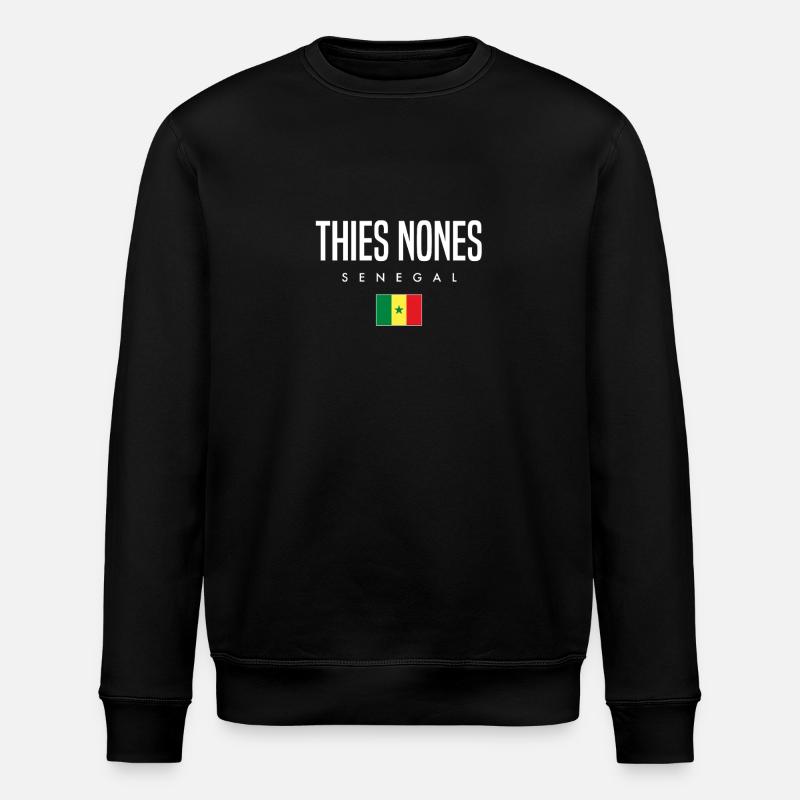Thies Nones Senegal - Stanley/Stella ROLLER Unisex Organic Sweatshirt - black