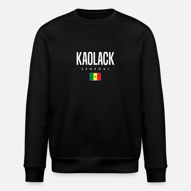 Kaolack, Senegal - Stanley/Stella ROLLER Unisex Organic Sweatshirt - black