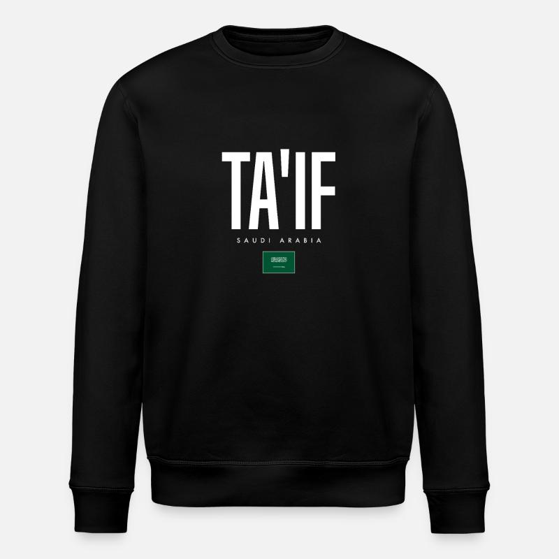 Ta'if Saudi Arabia - Stanley/Stella ROLLER Unisex Organic Sweatshirt - black