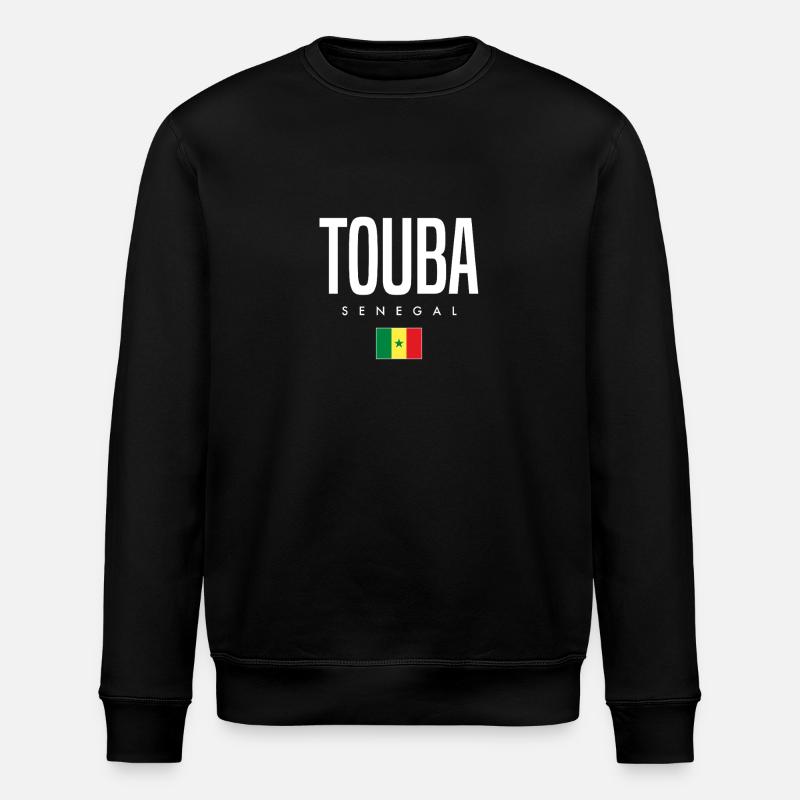 Touba Sénégal - Sweat bio ROLLER Stanley/Stella Unisexe - noir