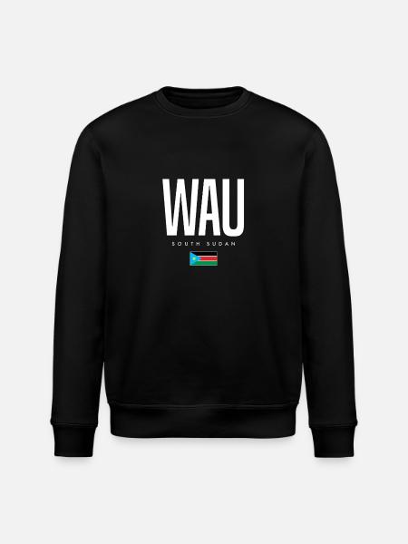 Wau South Sudan - Stanley/Stella ROLLER Unisex Organic Sweatshirt - black