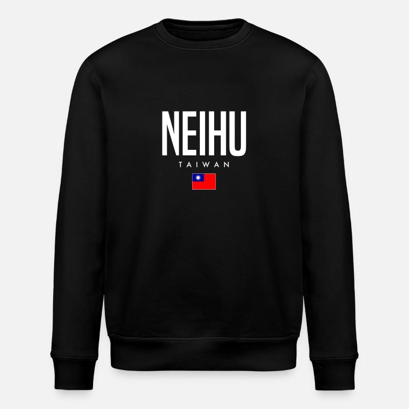 Neihu, Taïwan - Sweat bio ROLLER Stanley/Stella Unisexe - noir
