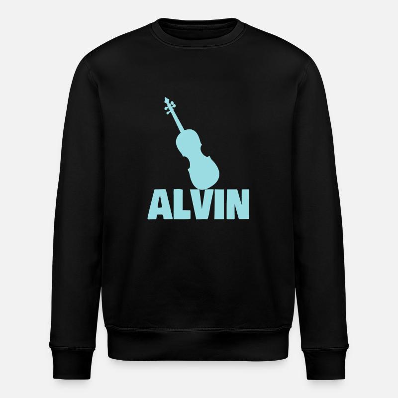 Alvin - Stanley/Stella Unisex Bio-Sweatshirt ROLLER - Schwarz