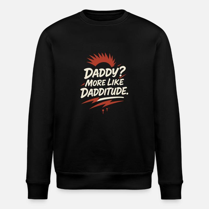 Punk Dad Alternatif Paternité Rebelle - Sweat bio ROLLER Stanley/Stella Unisexe - noir