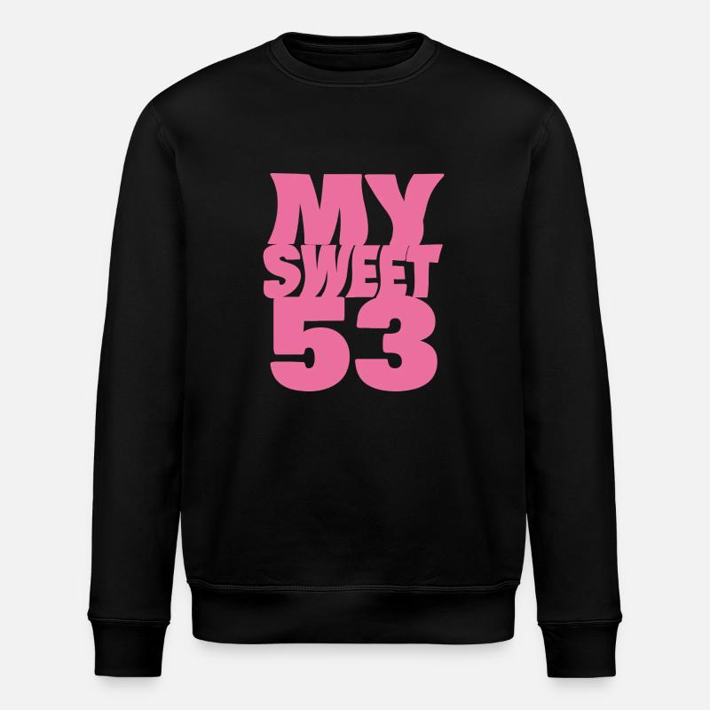 Sweet 53 - Stanley/Stella Unisex Bio-Sweatshirt ROLLER - Schwarz