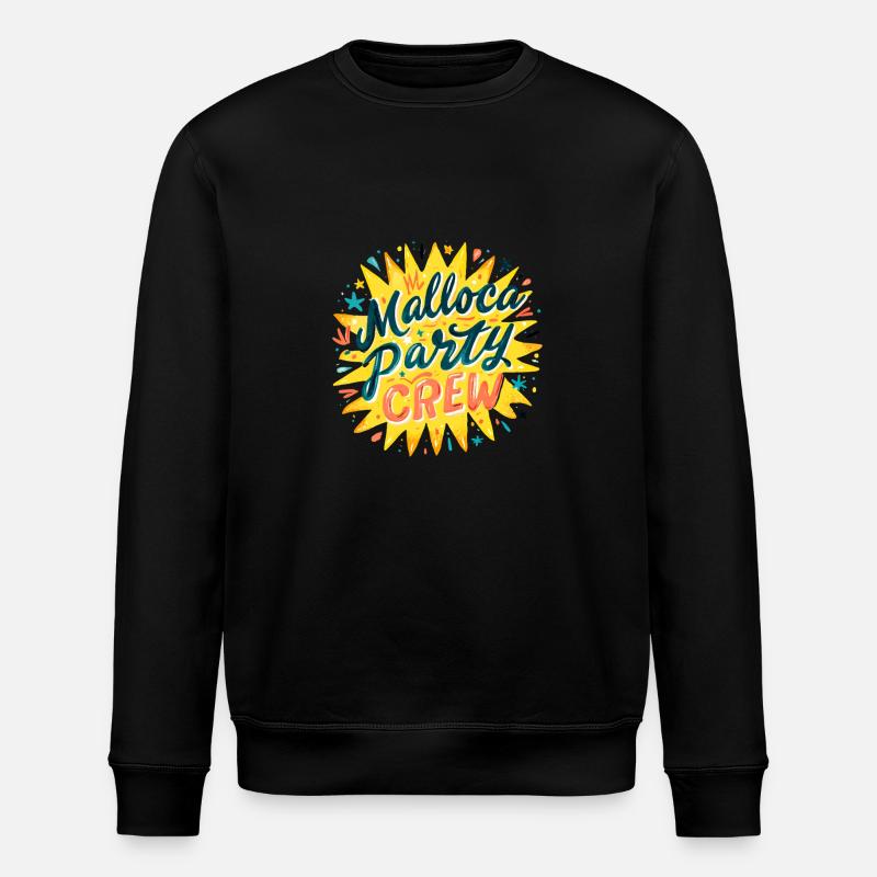 Mallorca Party Crew - Stanley/Stella Unisex Bio-Sweatshirt ROLLER - Schwarz