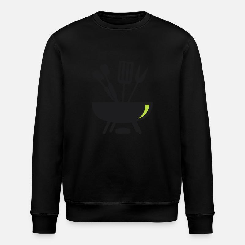 Wok (2c) - Stanley/Stella Unisex Bio-Sweatshirt ROLLER - Schwarz