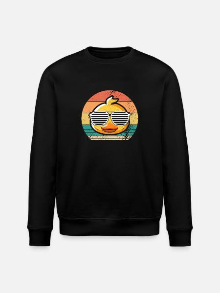 Ducks - Stanley/Stella ROLLER Unisex Organic Sweatshirt - black
