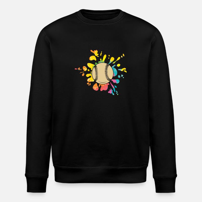 Joueur de baseball Baseball - Sweat bio ROLLER Stanley/Stella Unisexe - noir
