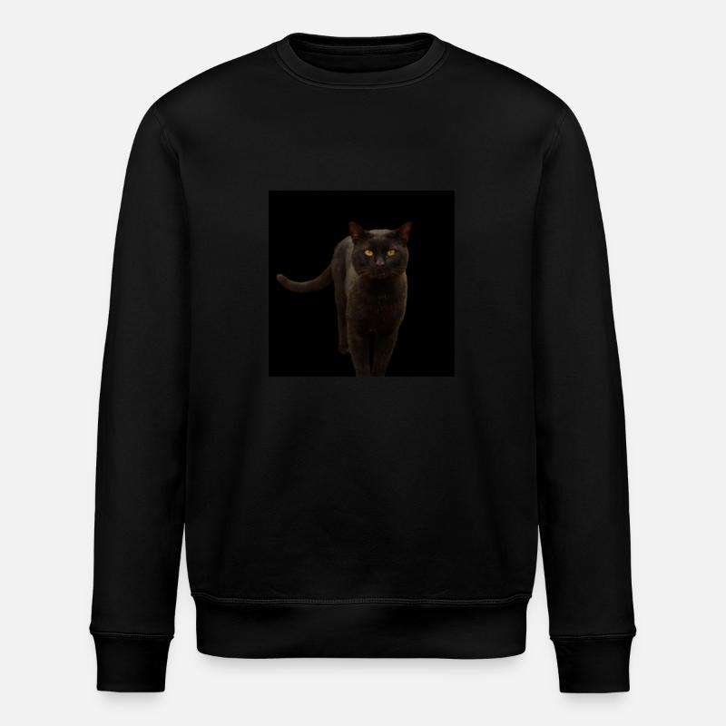 chat noir chat chaton - Sweat bio ROLLER Stanley/Stella Unisexe - noir