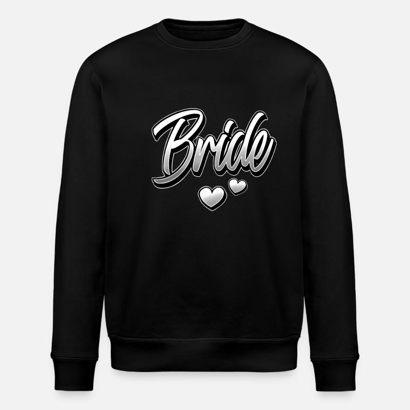 Bride - Stanley/Stella Unisex Bio-Sweatshirt ROLLER - Schwarz
