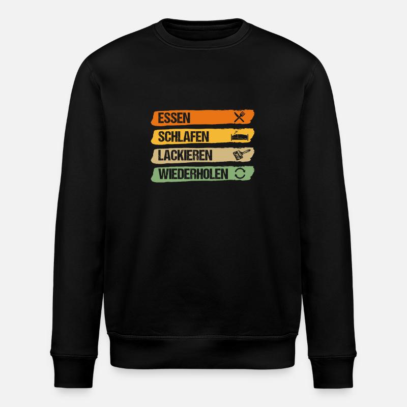 Car Painter Vehicle Painter Painter - Stanley/Stella ROLLER Unisex Organic Sweatshirt - black