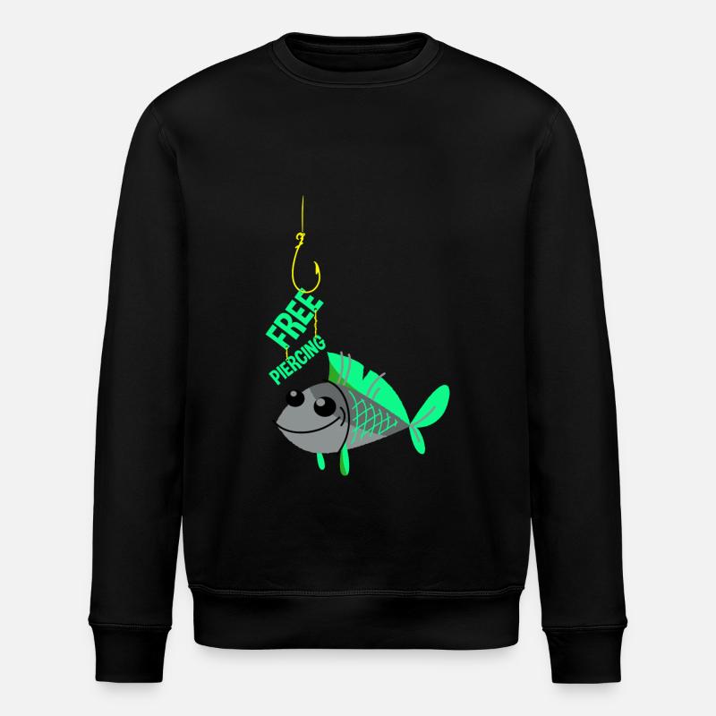 Free Piercing - Stanley/Stella Unisex Bio-Sweatshirt ROLLER - Schwarz