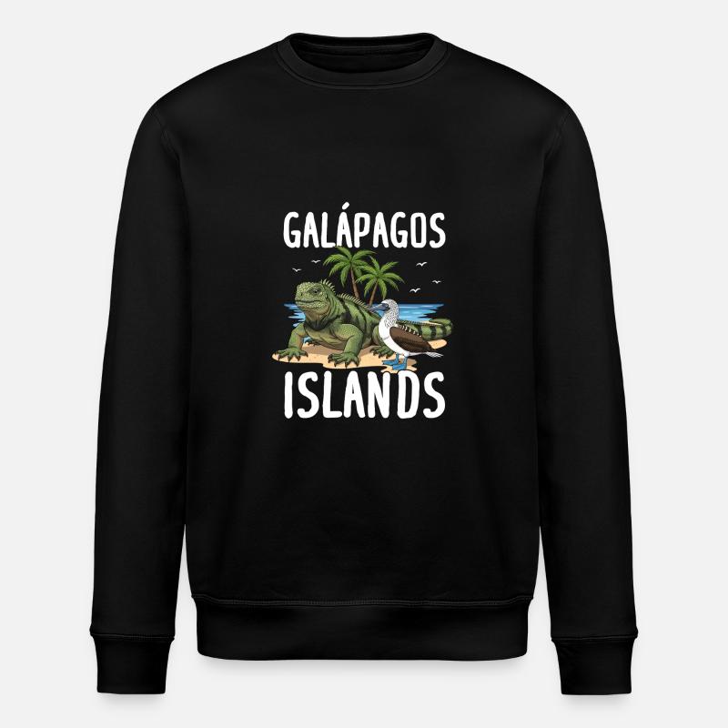 Galapagos Islands - Stanley/Stella Unisex Bio-Sweatshirt ROLLER - Schwarz