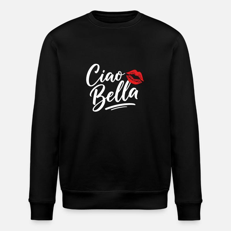 Ciao Bella - Sweat bio ROLLER Stanley/Stella Unisexe - noir