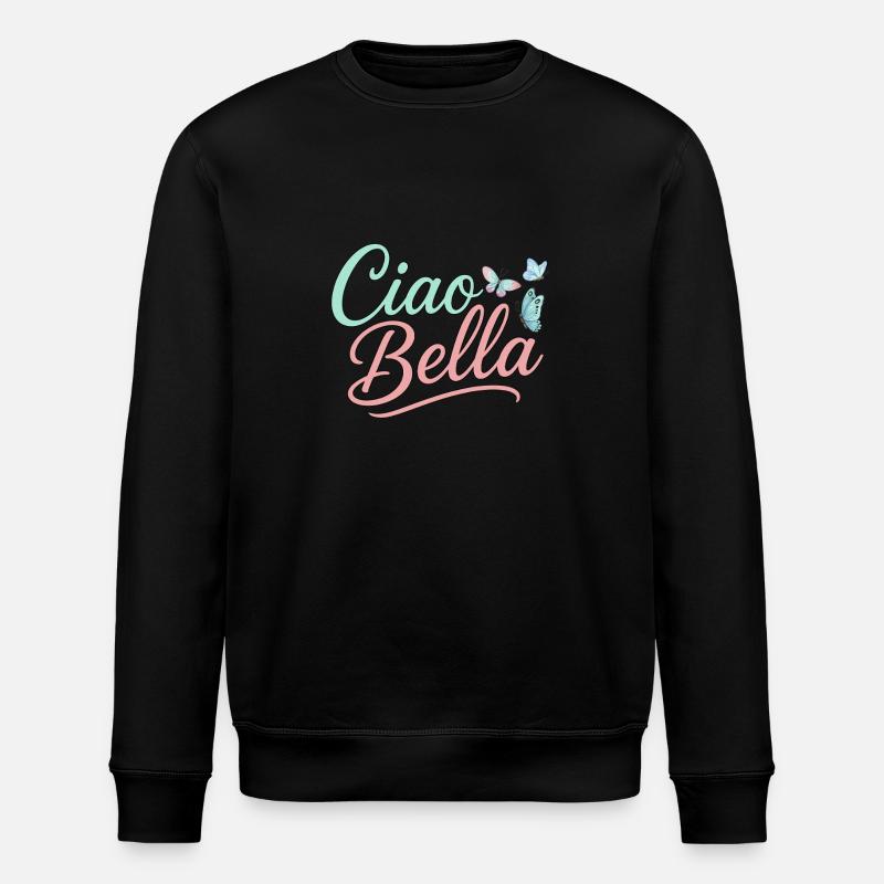 Ciao Bella - Stanley/Stella Unisex Bio-Sweatshirt ROLLER - Schwarz