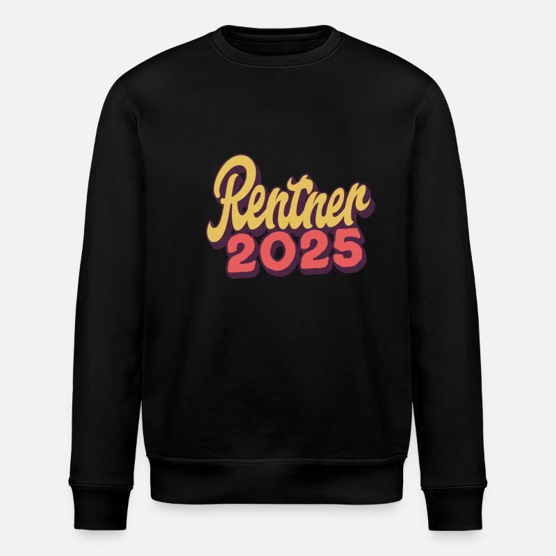 Rentner 2025 - Stanley/Stella Unisex Bio-Sweatshirt ROLLER - Schwarz