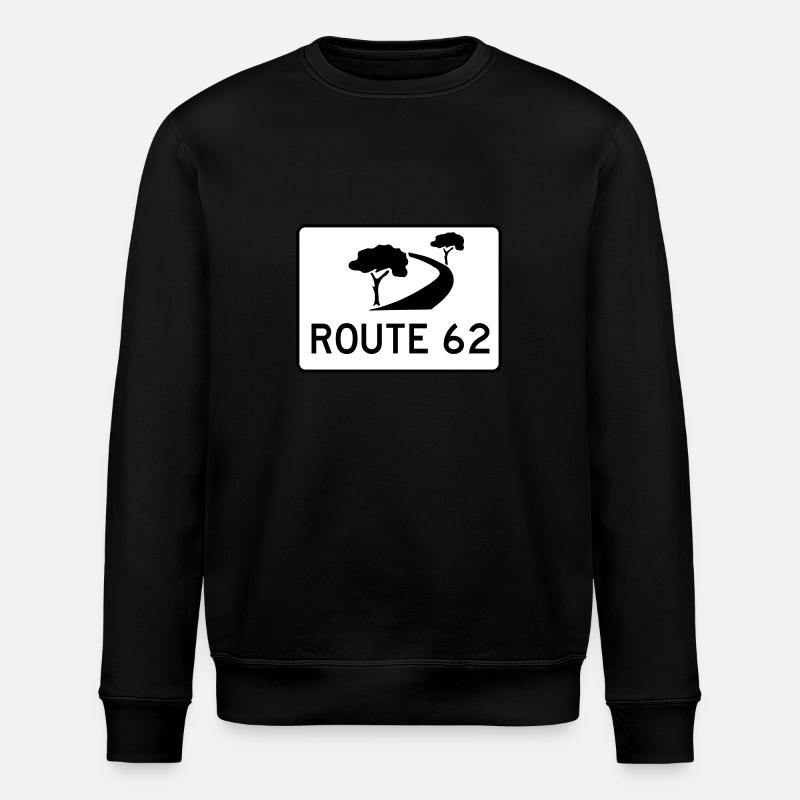 route des jardins - Sweat bio ROLLER Stanley/Stella Unisexe - noir