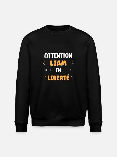 Liam - Sweat bio ROLLER Stanley/Stella Unisexe - noir