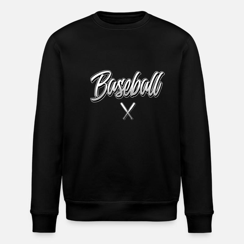 Baseball - Stanley/Stella Unisex Bio-Sweatshirt ROLLER - Schwarz