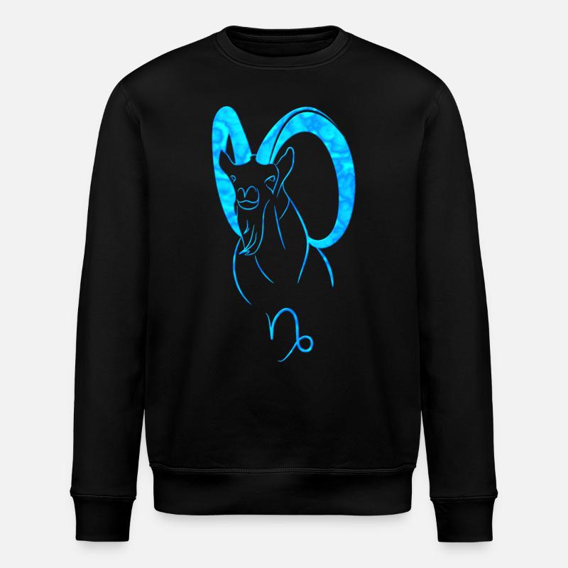 Bouquetin - Sweat bio ROLLER Stanley/Stella Unisexe - noir