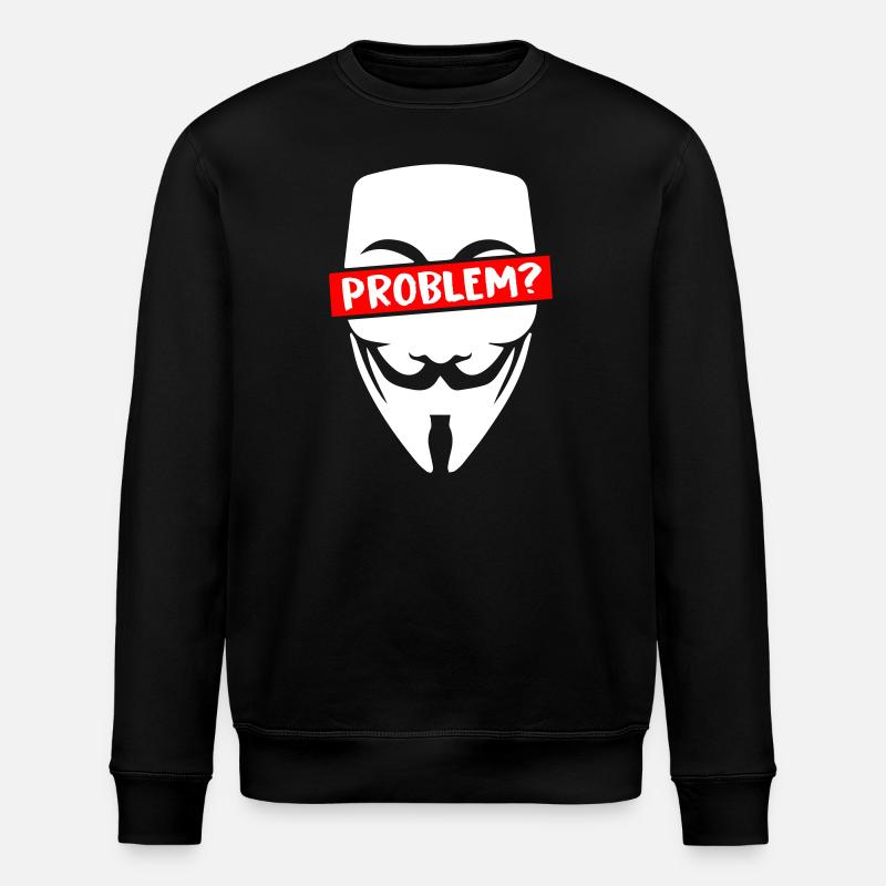 Problem Anonymous - Stanley/Stella ROLLER Unisex Organic Sweatshirt - black
