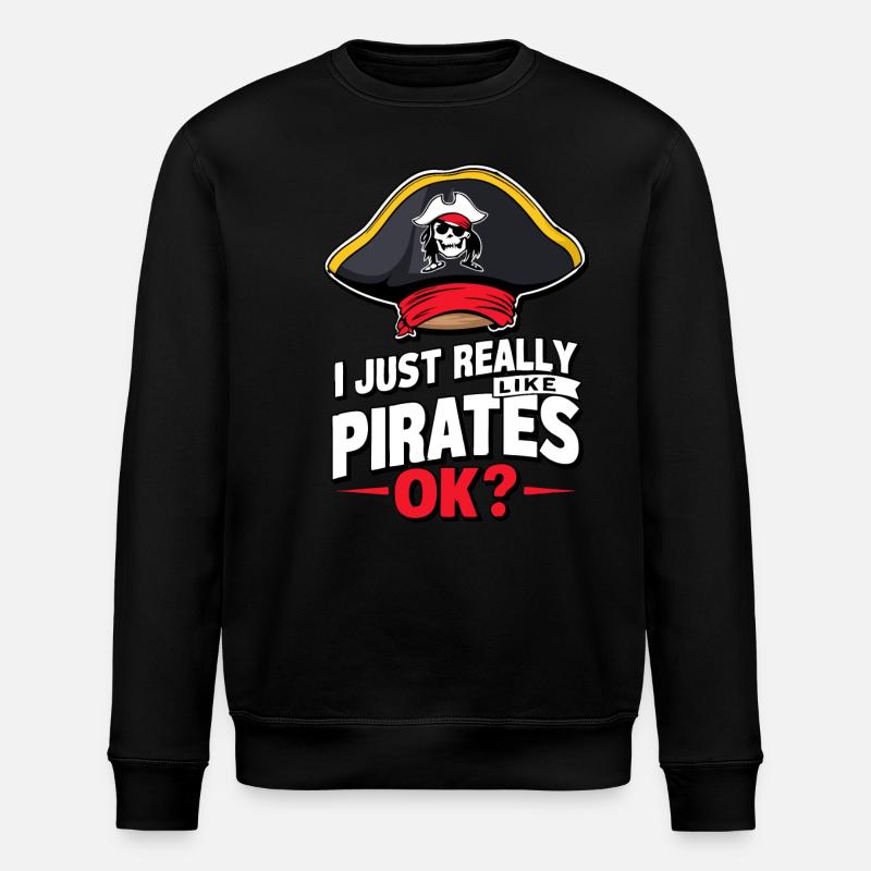 Pirate Pirate Carnaval Halloween - Sweat bio ROLLER Stanley/Stella Unisexe - noir