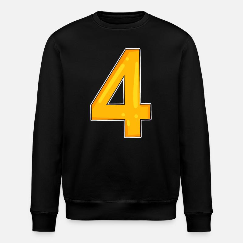 4 jaune - Sweat bio ROLLER Stanley/Stella Unisexe - noir
