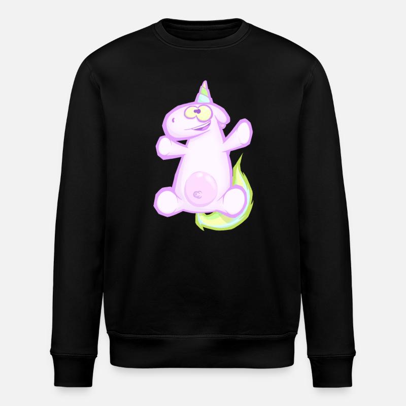 Licorne - Sweat bio ROLLER Stanley/Stella Unisexe - noir