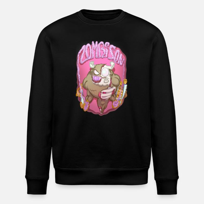 Zombison 3 - Stanley/Stella Unisex Bio-Sweatshirt ROLLER - Schwarz
