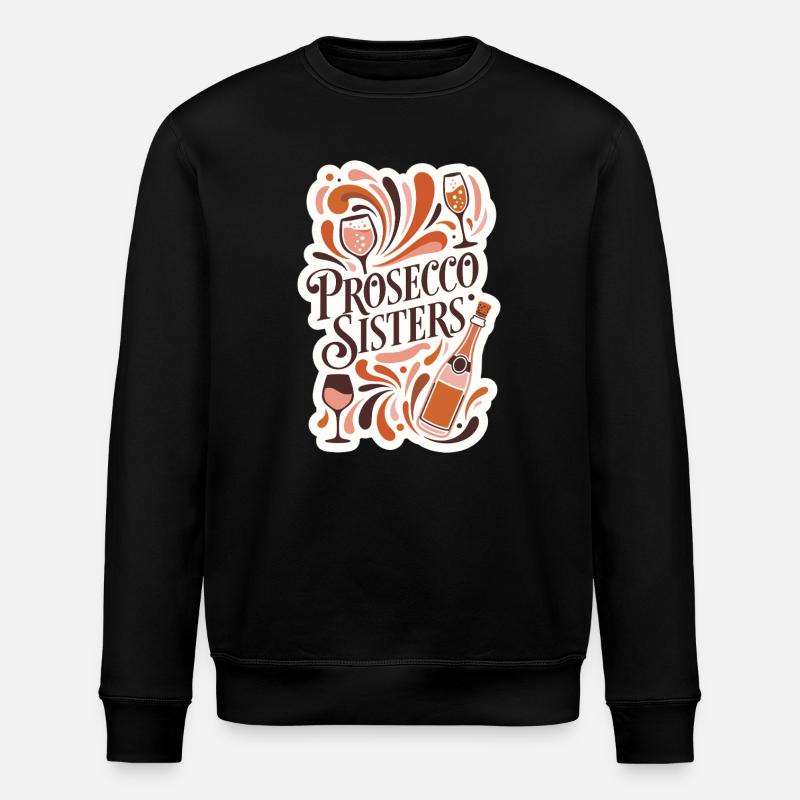 Fête des Sœurs Prosecco - Sweat bio ROLLER Stanley/Stella Unisexe - noir