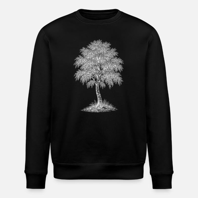 Birch - Stanley/Stella ROLLER Unisex Organic Sweatshirt - black