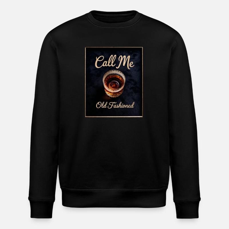 Appelez-moi Whisky à l’ancienne drôle - Sweat bio ROLLER Stanley/Stella Unisexe - noir
